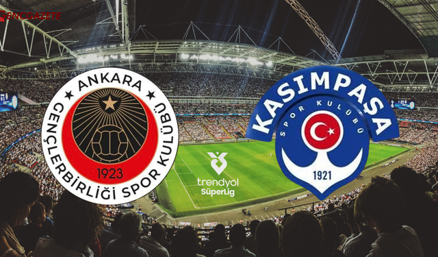 Gençlerbirliği - Kasımpaşa maçı ne zaman, saat kaçta ve hangi kanalda?