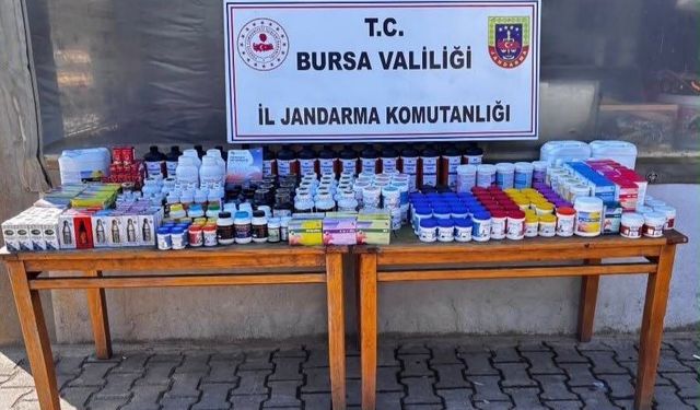 Bursa’da kaçakçılık operasyonu: 1,5 milyon liralık kuş ilacı ele geçirildi