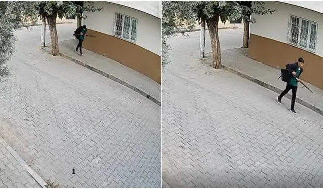 Manisa Turgutlu’daki okul saldırısında şüphelinin yeni görüntüleri ortaya çıktı