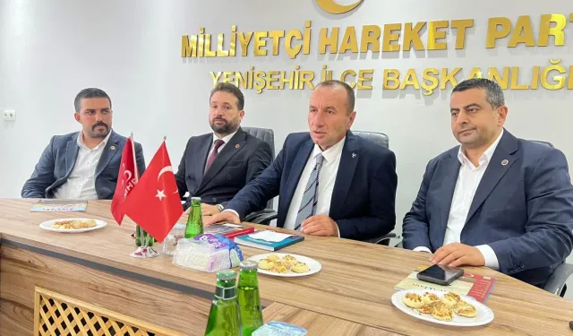 MHP Bursa İl Başkanı Özcanbaz’dan Yenişehir teşkilatına ziyaret