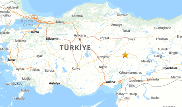 AFAD açıkladı: Kayseri'de deprem oldu! Kayseri'de deprem kaç büyüklüğünde oldu?