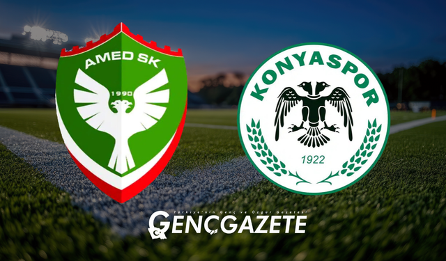 AMEDSPOR - KONYASPOR MAÇ ÖZETİ