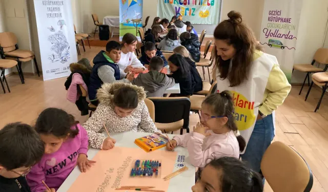 Gölyazı bu kez çocukların gözünden yeniden haritalanıyor