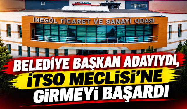 Belediye Başkan adayıydı. İTSO Meclisi'ne girmeyi başardı
