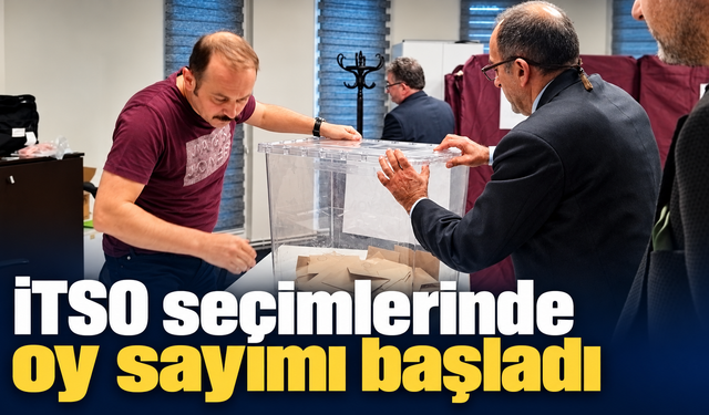İTSO seçimlerinde oy sayımı başladı
