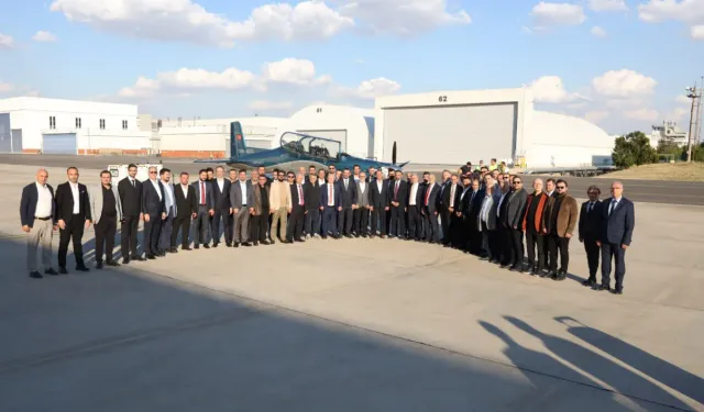 MÜSİAD İnegöl'den TUSAŞ çıkarması! Millî projeleri yerinde incelediler