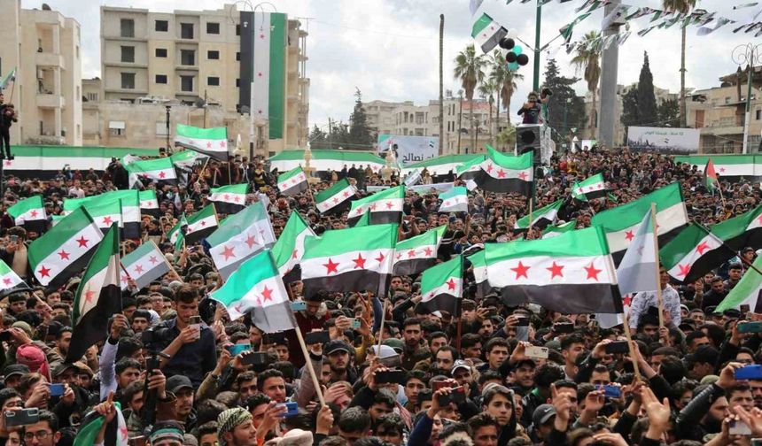 Suriye'de Protesto