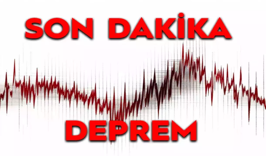 Deprem! Marmara Denizi 3,3 sallandı!