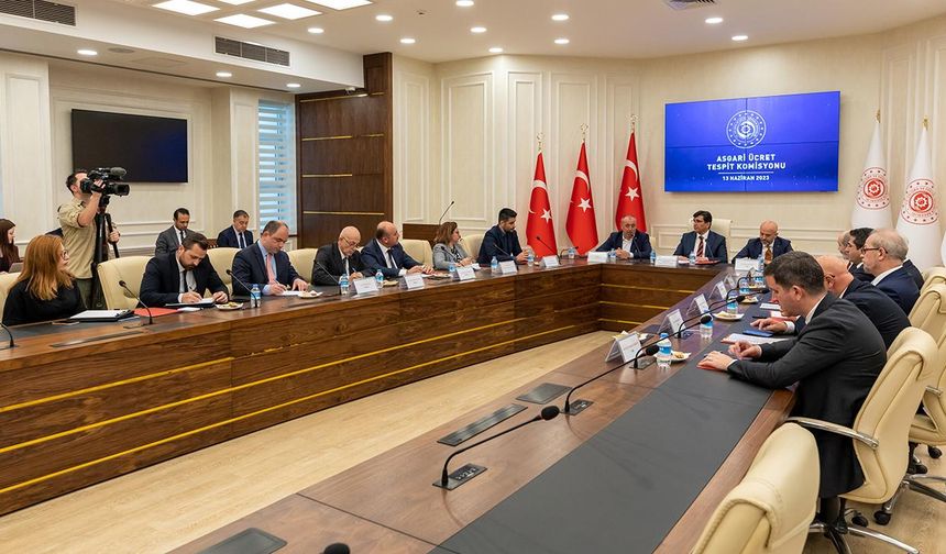 Asgari ücrette ilk toplantı pazartesi günü yapılacak