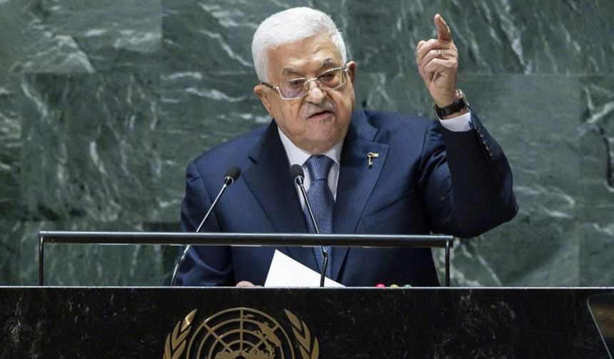Filistin Devlet Başkanı Mahmud Abbas'tan sert tepki