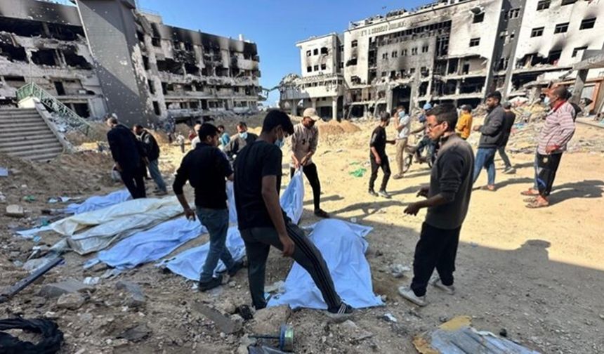 Gazze Şeridi'nde toplu mezar bulundu