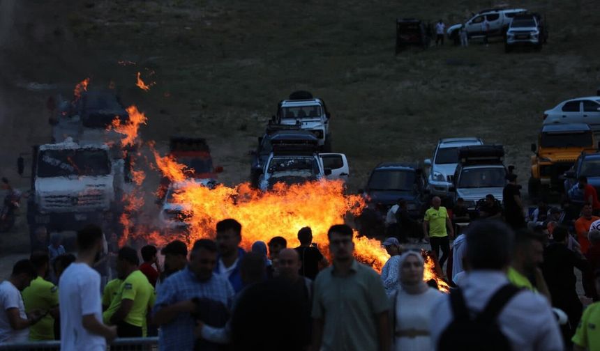 Ergan Dağı'nda Kamp Ateşi Yakalım Derken Az Kalsın Valiyi Yakıyorlardı!