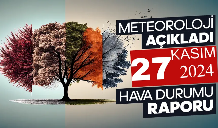 27 Kasım 2024 Hava Durumu Raporu...