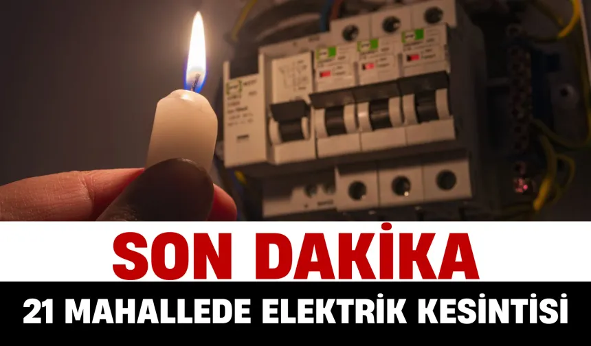 Hafta Sonuna Dikkat! İnegöl’de 21 Mahallede Elektrik Kesintisi