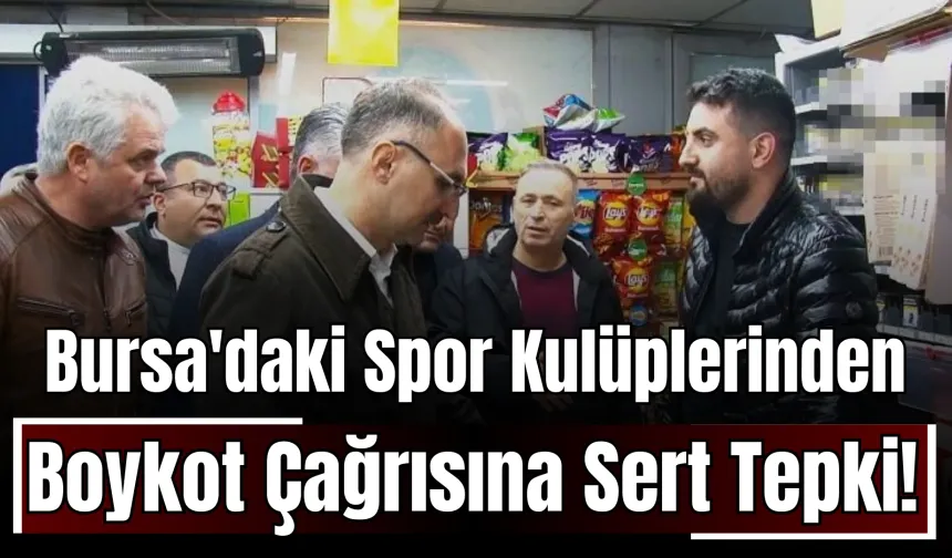 Bursa'daki Amatör Spor Kulüplerinden Boykot Çağrısına Sert Tepki!