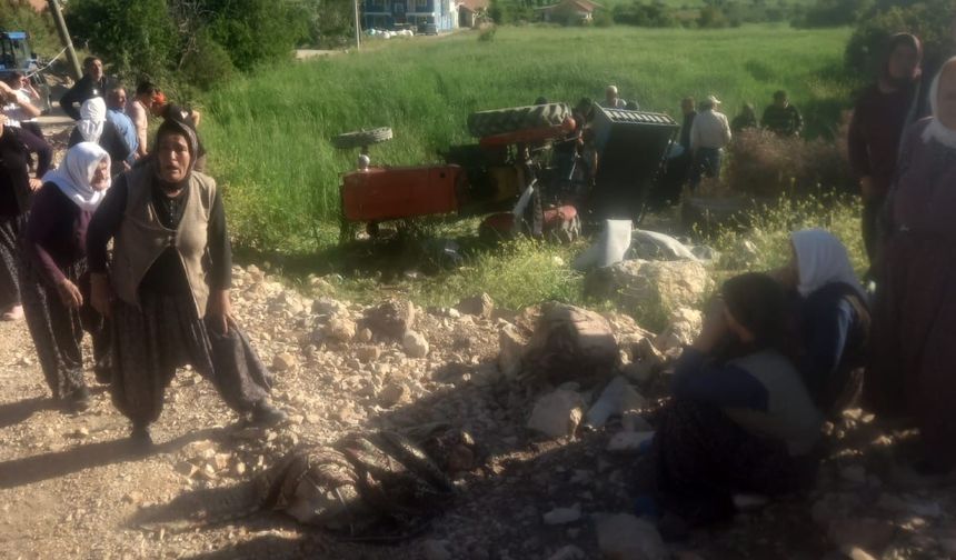 Burdur’da Traktör Kazası: 11 Yaşındaki Edanur Hayatını Kaybetti, 4 Yaralı