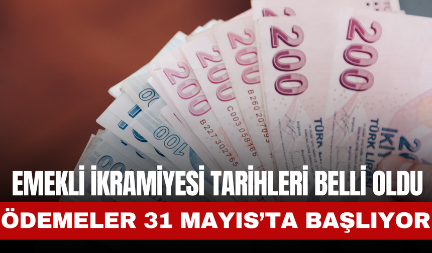 Emekli Bayram İkramiyesi 2025’te Ne Zaman Yatacak? İşte Ödeme Takvimi