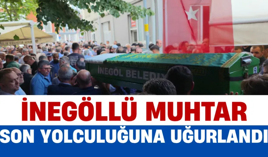 Muhtar Veli Çetin Son Yolculuğuna Uğurlandı