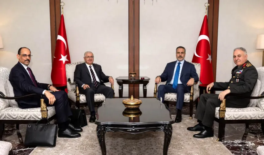 Fidan, Güler, Gürak ve Kalın Kritik Güvenlik Toplantısında Bir Araya Geldi
