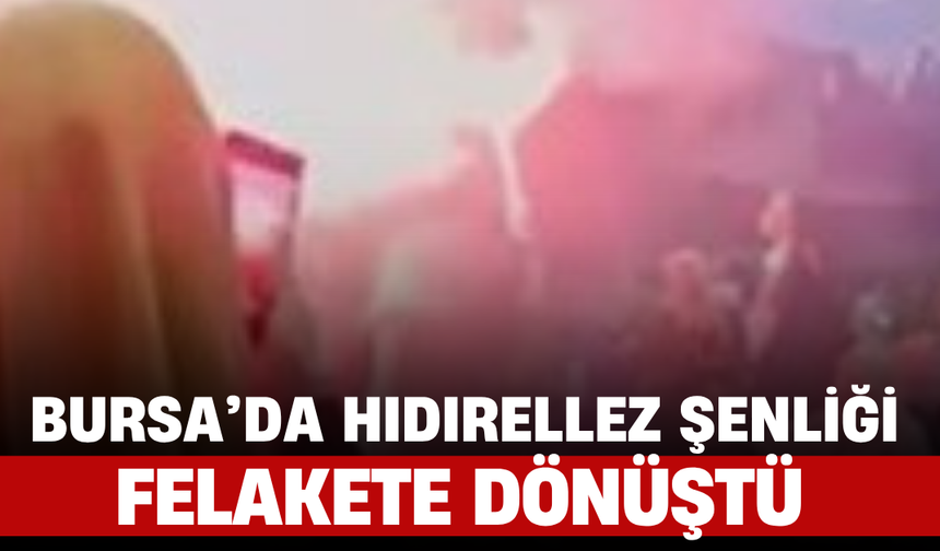 Bursa’da Hıdırellez Şenliği Felakete Dönüştü: 4 Çocuk Yaralandı