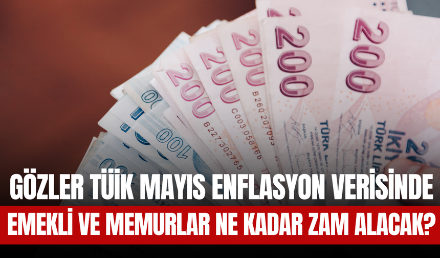 Memur ve Emekli Maaş Zammında Gözler TÜİK Mayıs Enflasyon Verisinde