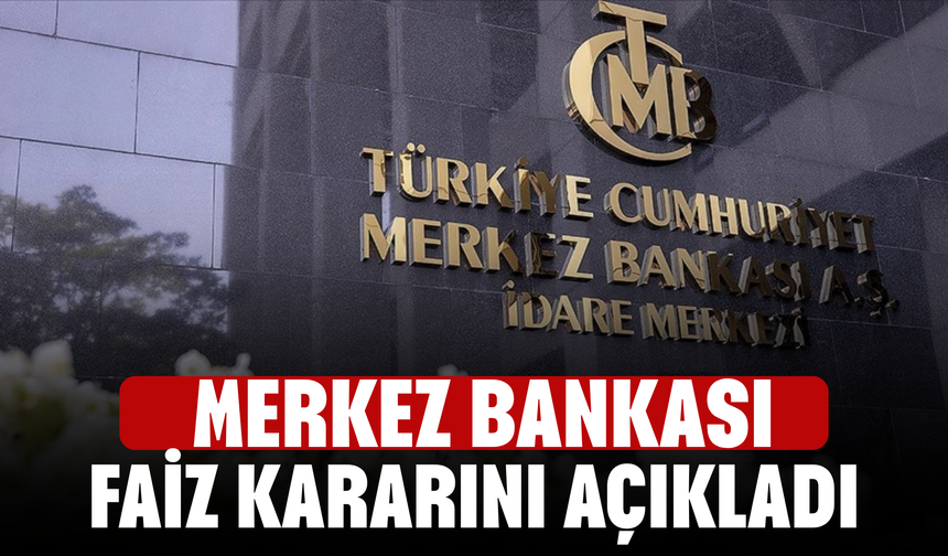 TCMB politika faizini yüzde 37’de sabit tuttu