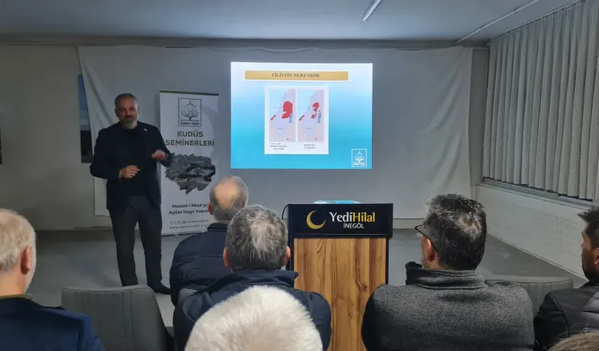 İnegöl'den Kudüs'e Güçlü Vicdan Köprüsü!