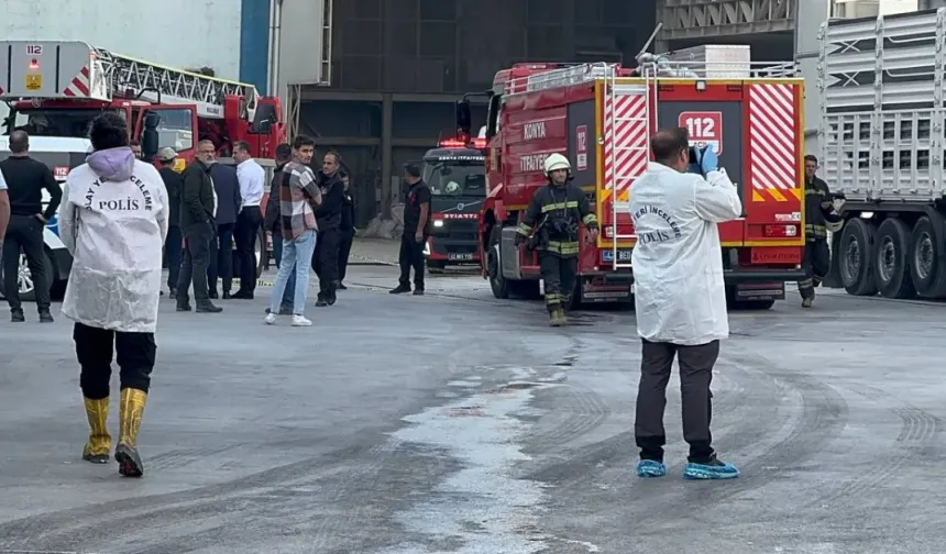 Un Fabrikasında Doğal Gaz Patlaması: 1 İşçi Hastaneye Kaldırıldı