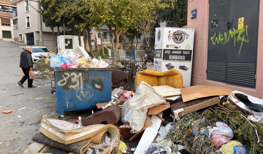 İzmir’de çöp krizi büyüyor