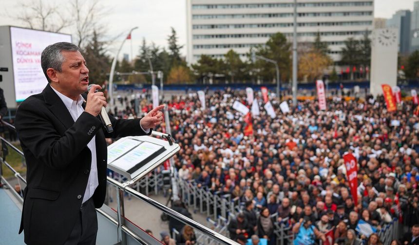 Özgür Özel: Ortak geleceğimiz için iktidarı birlikte kurmalıyız