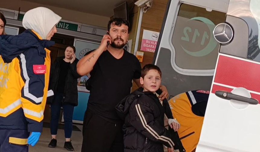 İnegöl'de baltayla oynayan çocuk yaralandı