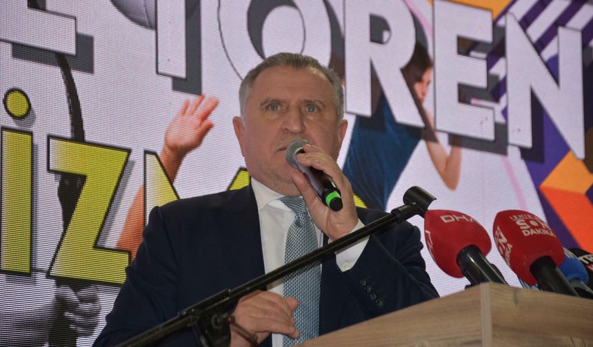 Osman Aşkın Bak: İzmir'den yeni Avrupa, dünya ve olimpiyat şampiyonları istiyoruz