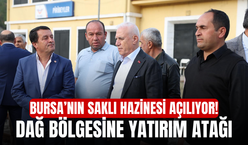 Bursa’nın saklı hazinesi açılıyor! Dağ bölgesine yatırım atağı