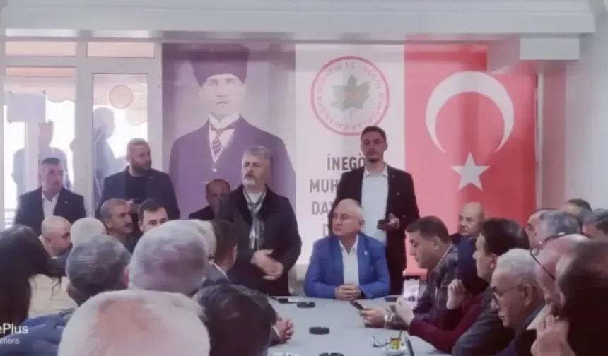 İnegöl Muhtarlar Derneği’nde Yeni Başkan Eyüp Arslan Oldu