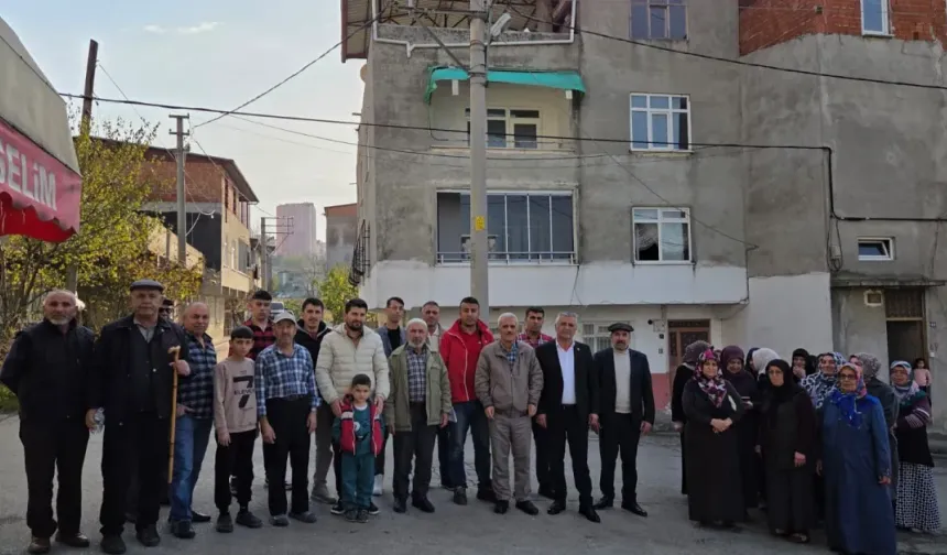 Kıran Mahallesi’nde doğal gaz tepkisi