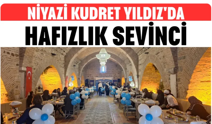Niyazi Kudret Yıldız'da Hafızlık Sevinci