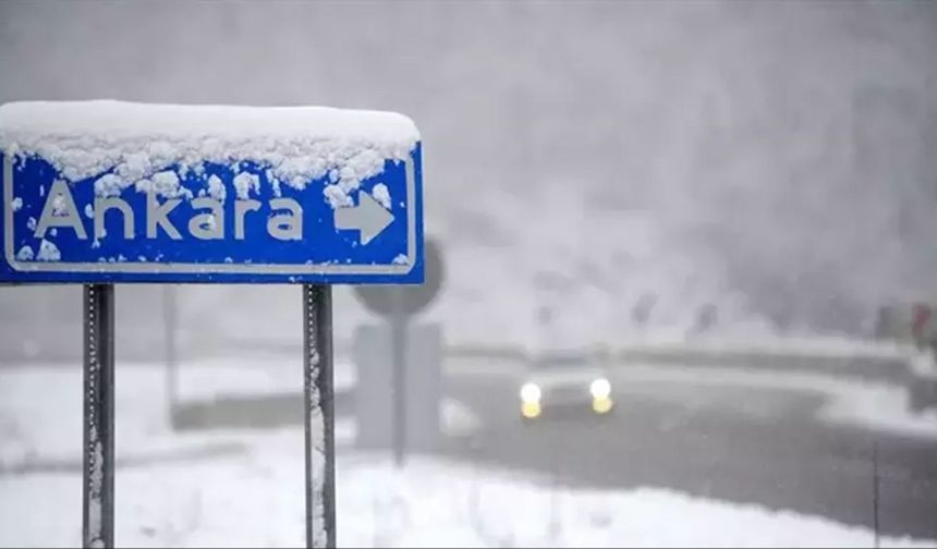 25 Ocak Pazar Ankara hava durumu nasıl olacak? Ankara Hava Durumu!