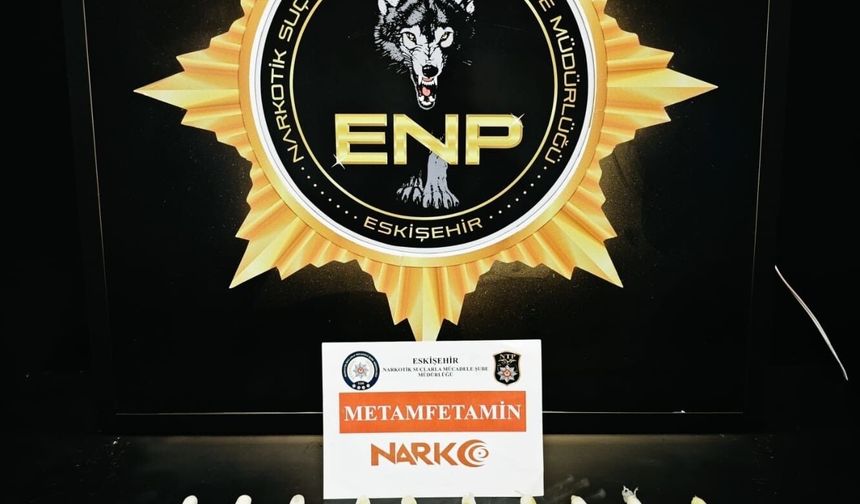 Eskişehir’de midesinde 44 kapsül uyuşturucu taşıyan şüpheli tutuklandı