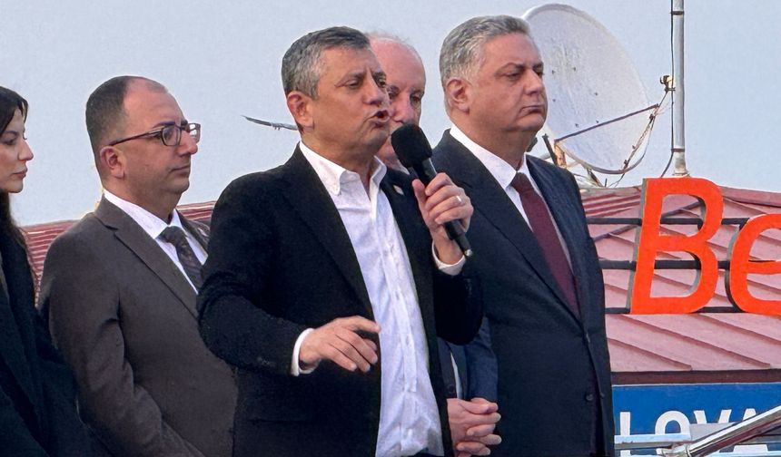 Özgür Özel Yalova’da Konuştu: “Halkın İktidarını Kurmaya Geliyoruz”