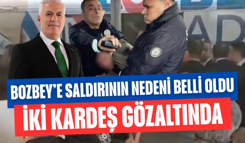 Başkan Bozbey’e saldırı girişiminin ayrıntıları belli oldu: İki kardeş gözaltında