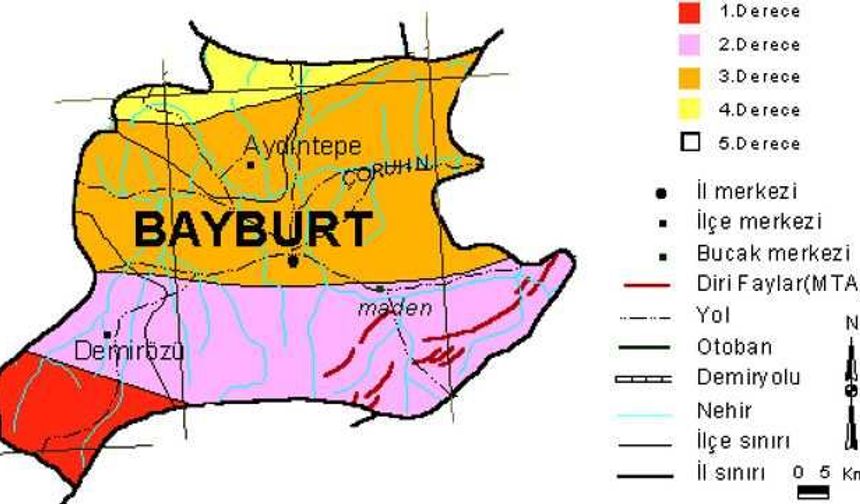Bayburt Deprem Bölgesi Mi? Bayburt’ta Deprem Riski Yüksek Olan Yerler Nereler?