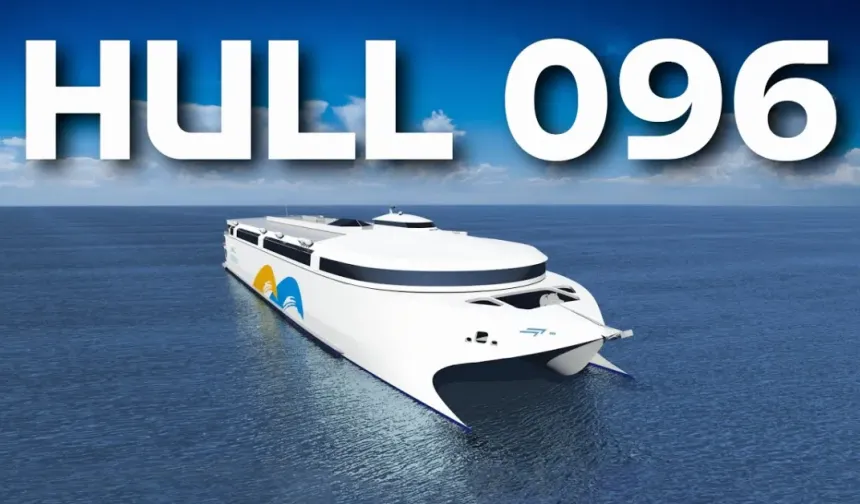 Dünyanın En Büyük Tam Elektrikli Gemisi Test Sularına İndi! Liman Denemeleri Başladı