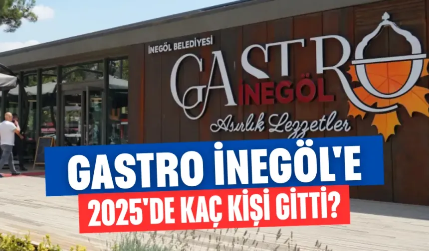 Gastro İnegöl'e 2025'de Kaç Kişi Gitti?