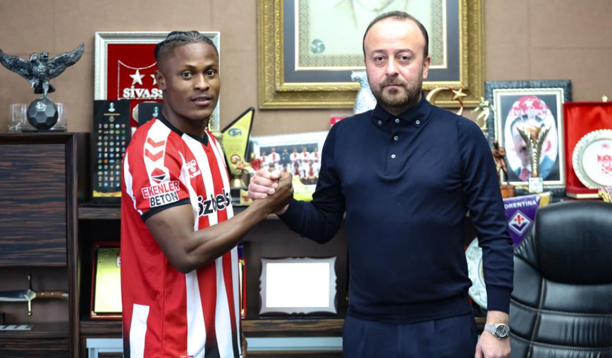 Jonathan Okoronkwo resmen Sivasspor'da