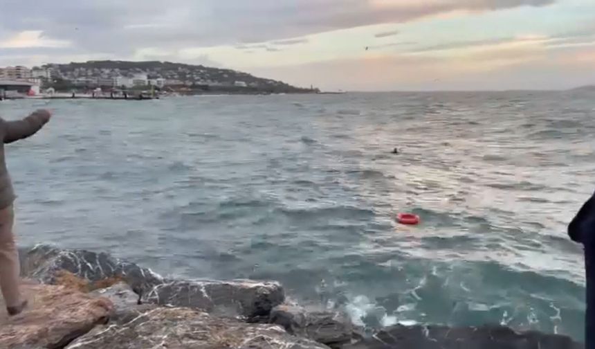 Maltepe sahilinde denize giren şahıs boğuldu