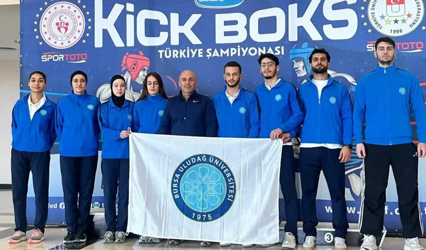 Ünilig Kick Boks’ta BUÜ’lü sporculardan önemli dereceler