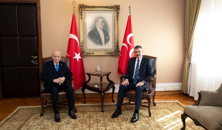 İçişleri Bakanı Mustafa Çiftçi’den Bahçeli’ye ziyaret