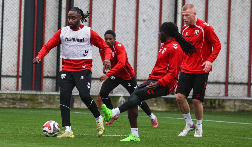 Samsunspor’da Konyaspor mesaisi başladı