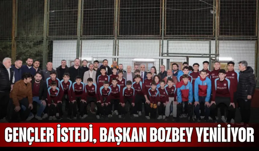 Başkan Bozbey’den İnegöl Karadeniz Güvenspor’a Saha Yenileme Sözü