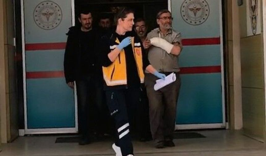 İnegöl'de elini makineye kaptıran iş yeri sahibi yaralandı!